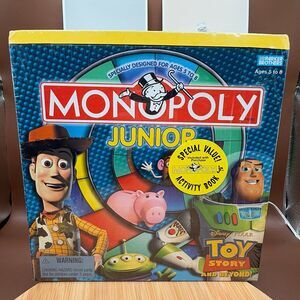 Monopoly Toy Story Vintage (2002) Junior Board Game